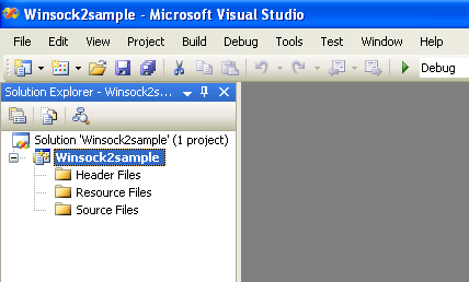 The Visual studio 2008/visual C++ .NET and winsock2 C code building (compile and link) issue and how-to documentation 6