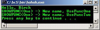 C C++ preprocessor directive # and ## program example