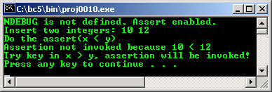 C C++ preprocessor directive DEBUG NDEBUG