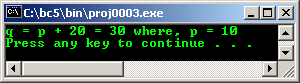 C++ storage class const keyword program example