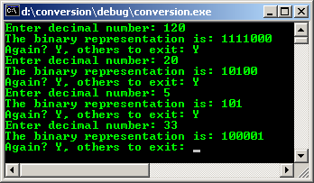 C/C++ data type int and binary conversion