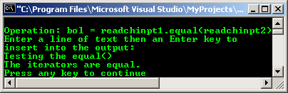 C++ STL Iterator istreambuf_iterator equal
