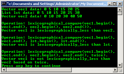 The C++ class member function program examples and code samples of the ...