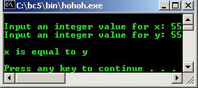 C C++ if-else statement