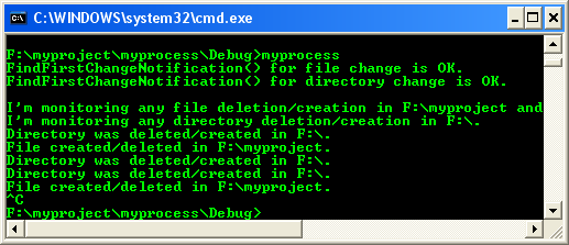 Windows Xp Pro and 2000 server family Process & Thread synchronization C program example: Wait objects