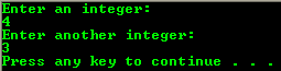 reading input example in for loop C program 2