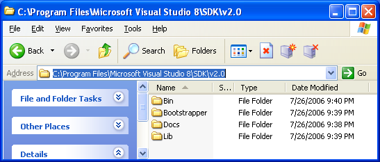 Windows SDK VC++ Express Edition