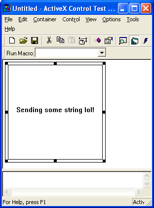 Figure 24: CDispCtl in action.