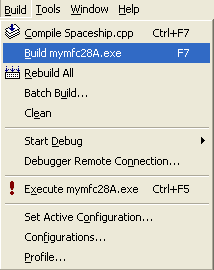 Figure 9: Building Visual C++ project.