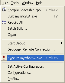 Figure 10: Running Visual C++ project.