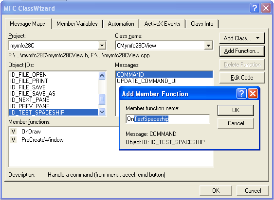 Figure 31: Adding message handler.