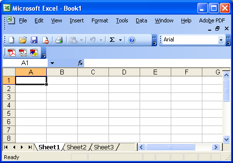 Figure 3: Excel workbook.