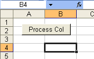Figure 9: Button in Excel.