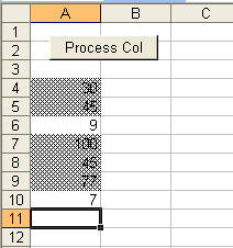 Figure 10: VBA in action.
