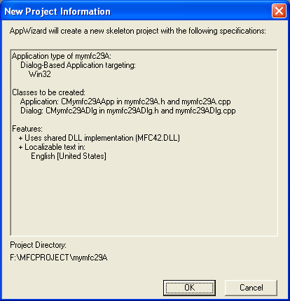 Figure 19: MYMFC29A project summary.