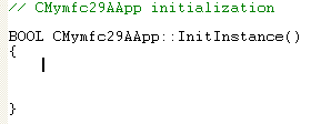 MFC and Automation program example - C++ code snippet