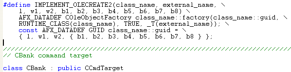 MFC and Automation program example - C++ code snippet