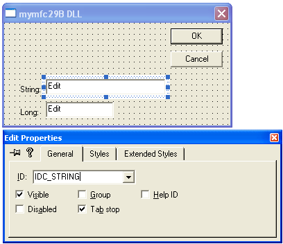 Figure 49: The Edit control property.