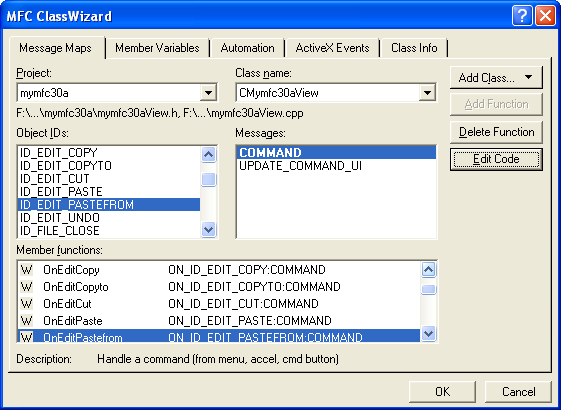 Figure 25: A completed commands and command updates addition.