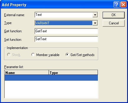 Figure 28: Adding Text property to CText class.