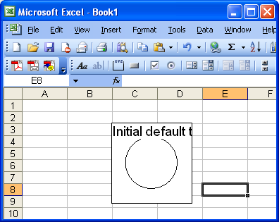 Figure 26: The EX32A object in inactive mode.