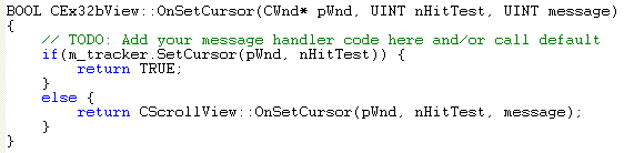 OLE Embedded Components and Containers - MFC C++ code snippet