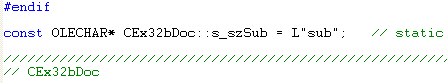 OLE Embedded Components and Containers - MFC C++ code snippet