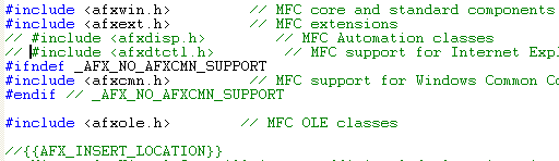OLE Embedded Components and Containers - MFC C++ code snippet