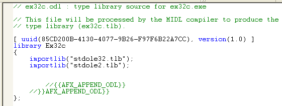OLE Embedded Components and Containers - MFC C++ code snippet