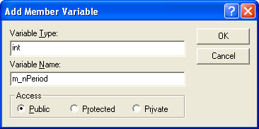 ActiveX document and Internet - Figure 84: Adding variable.
