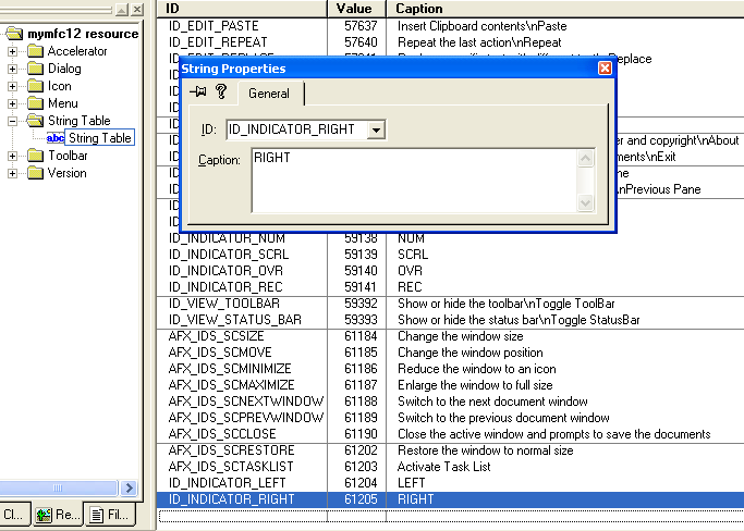 Using string editor to add and edit new string.