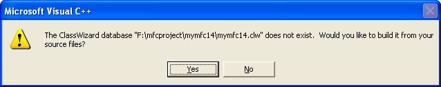 Rebuilding the CLW file dialog prompt.