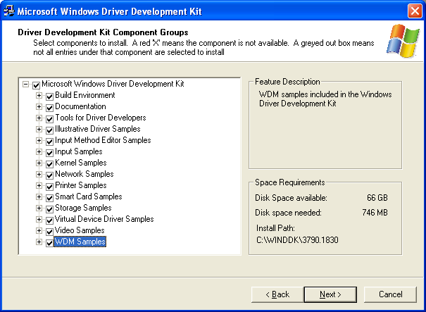 Installing Microsoft Windows Driver Development Kit Ddk For Microsoft Windows Server 2003 Service Pack 1 Sp1 On Windows Xp Pro Sp2
